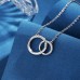 D Dongjiangjin Gift 18th Birthday Gifts for Girls, 18 Birthday Gifts for Her, Gifts for 18 Year Old Girl , 18th Birthday Jewellery, Silver 2 Ring CZ Birthday Necklace Jewellery Presents for Daughter…