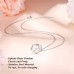 D Dongjiangjin Gift Best Friend Necklace, Gifts for Best Friend, Infinity Heart Necklaces for Friendship, Presents for Birthday Friendship Jewellery Gifts for Women Girls Her…