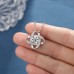 D Dongjiangjin Gift Gifts for Girlfriend Birthday Gifts for Her Silver Cubic Zirconia Love Knot Pendant Necklace for Women Girlfriend Wedding Anniversary Birthday Gifts