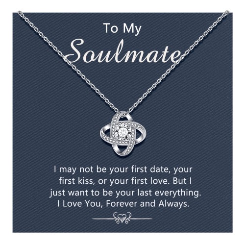 My Soulmate Necklace, Valentine Gifts For Her, Gift For Girlfriend